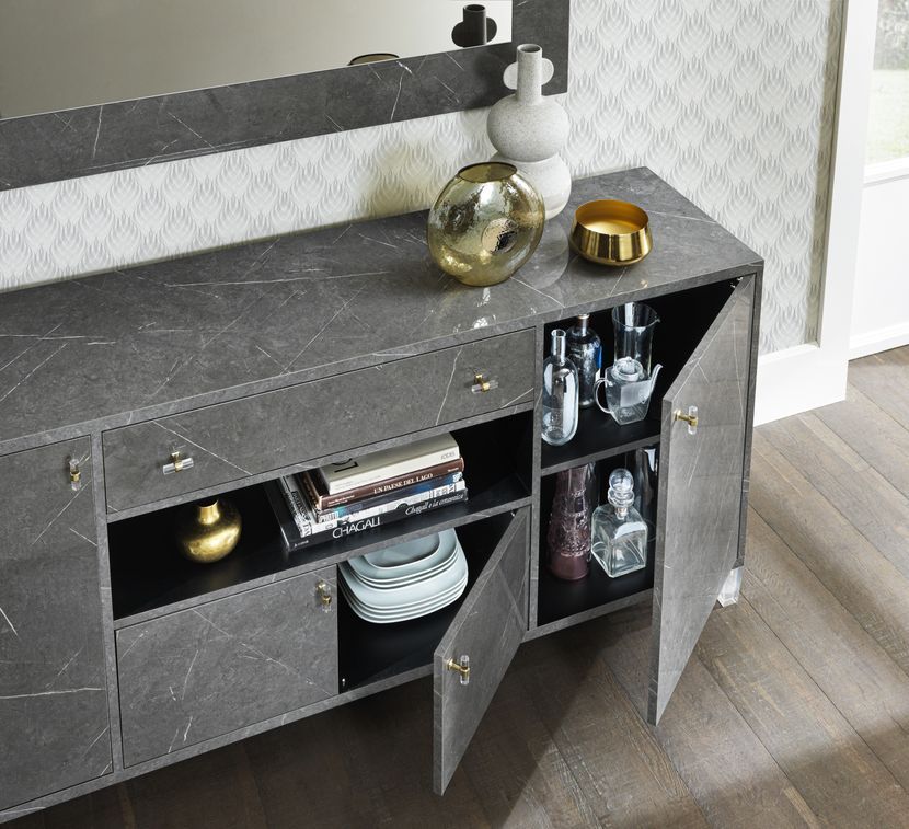 Les Tendances Buffet Vittoria Gris 190 LesTendances Fr