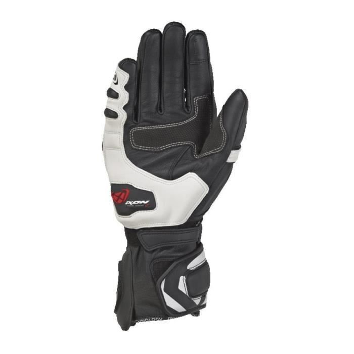 Ixon Gants Moto Rs Tempo Air Noir Et Blanc Taille S Lestendances Fr