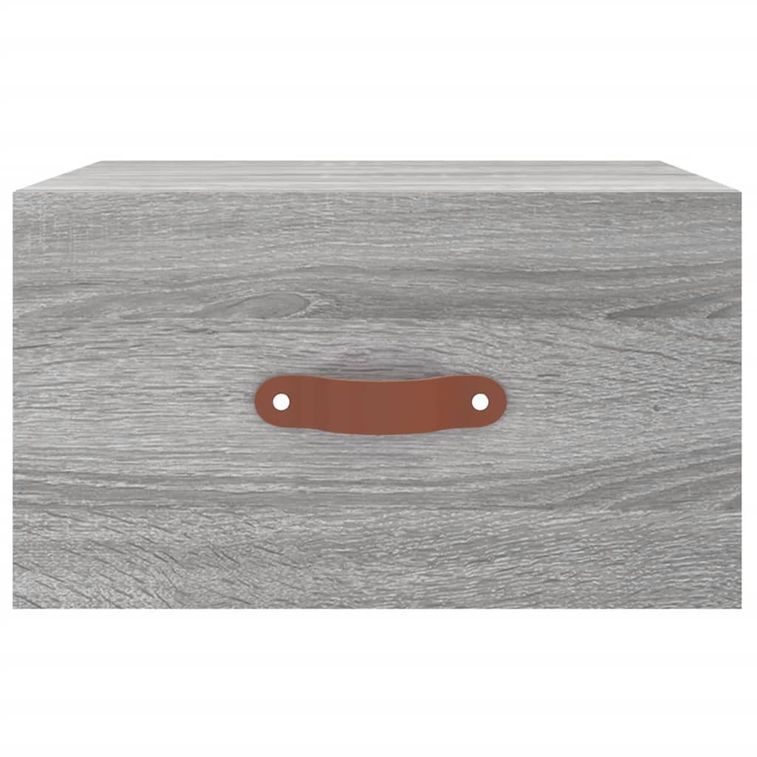 Home Tables De Chevet Murales Pcs Sonoma Gris X X Cm