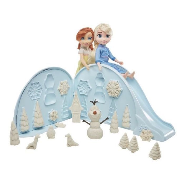 Disney La Reine Des Neiges Magie Des Neiges Coffret Avec P Te Play