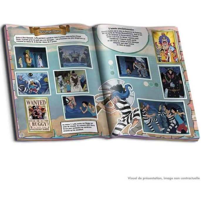 PANINI One Piece La Guerre Au Sommet Album Range Cartes