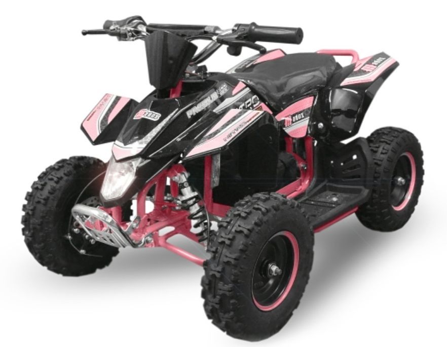 Quad électrique 800W Madox deluxe 6 noir et rose LesTendances fr