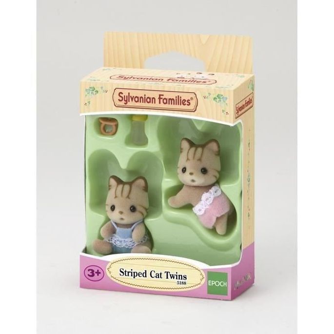 Sylvanian Families Jumeaux Chats Tigre Lestendances Fr