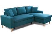 Canapé d'angle convertible réversible 