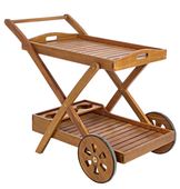 Chariot de jardin bois