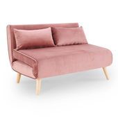 Fauteuil convertible velours