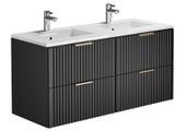 Meuble double vasque encastrée