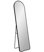 Miroir sur pied ovale