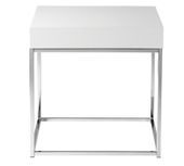 Table d'appoint blanche