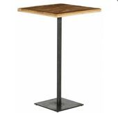 Table haute carrée