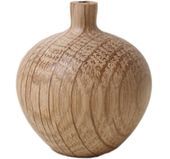 Vase en bois
