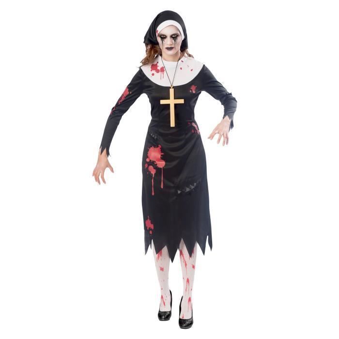 AMSCAN Costume Nonne Zombie - Adulte - Photo n°1