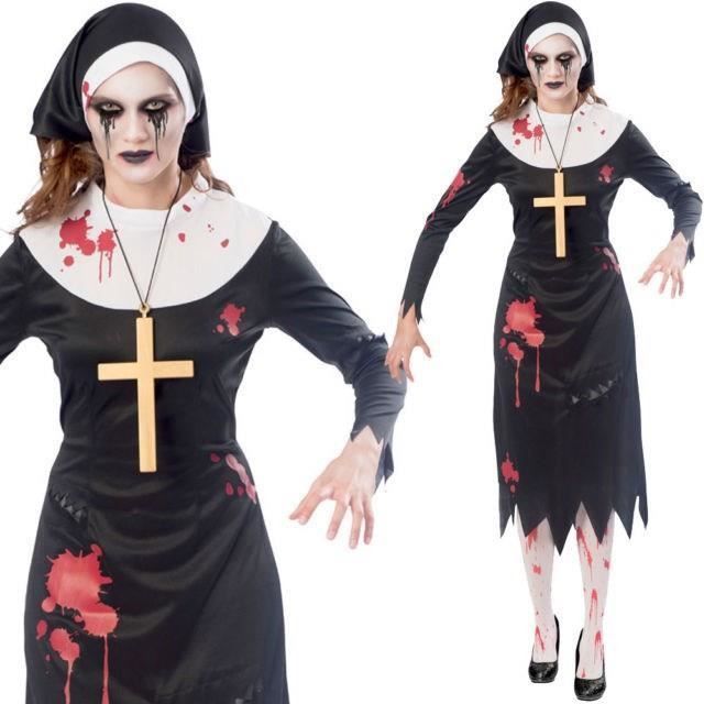 AMSCAN Costume Nonne Zombie - Adulte - Photo n°2