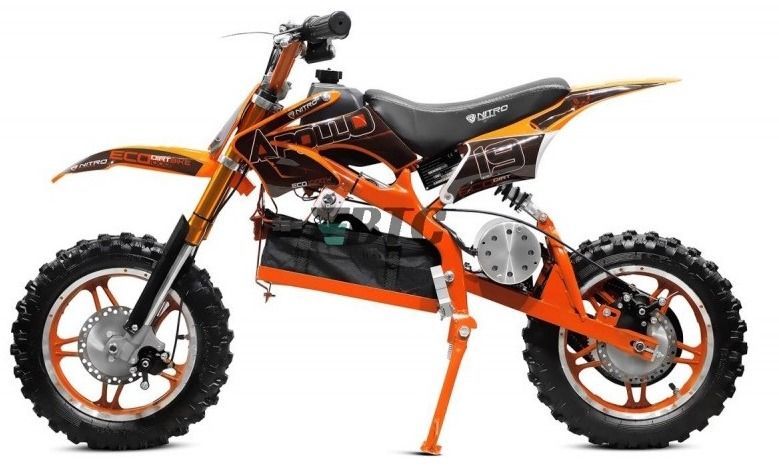 Moto cross enfant 1000W orange 10/10 pouces Speedo - Photo n°1