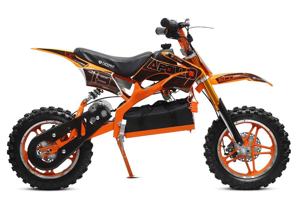Moto cross enfant 1000W orange 10/10 pouces Speedo - Photo n°2