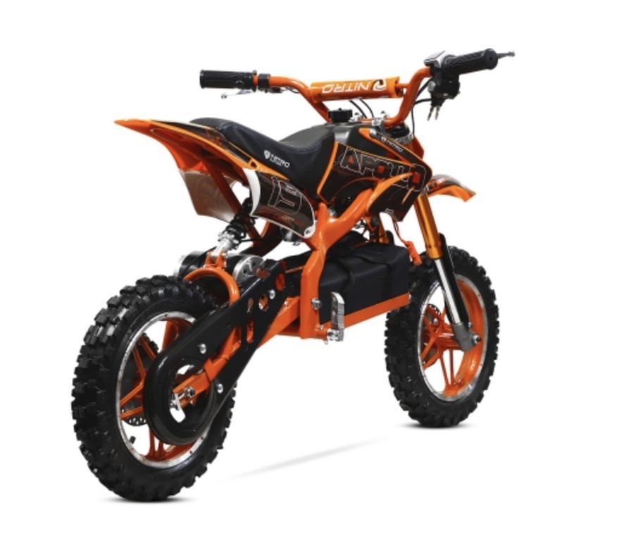Moto cross enfant 1000W orange 10/10 pouces Speedo - Photo n°10