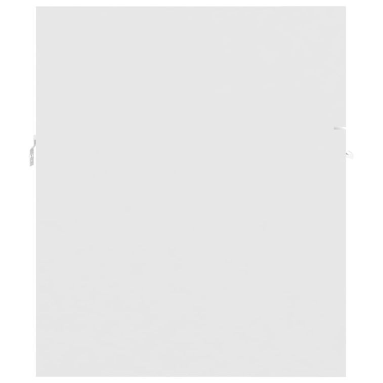 Armoire d'évier Blanc 41x38,5x46 cm - Photo n°6