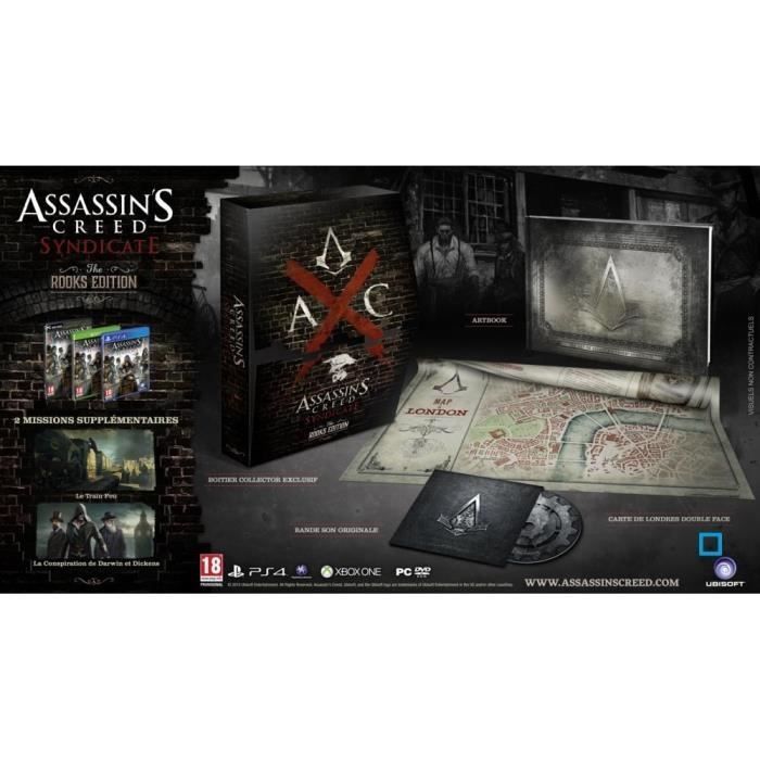 Assassin's Creed Syndicate Edition Collector The Rooks Jeu PS4 - Photo n°1