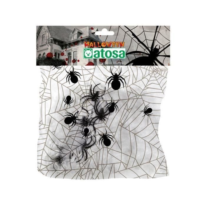ATOSA Toile d'araignée S/Rab. - 100 g - Adulte - Blanc - Photo n°1