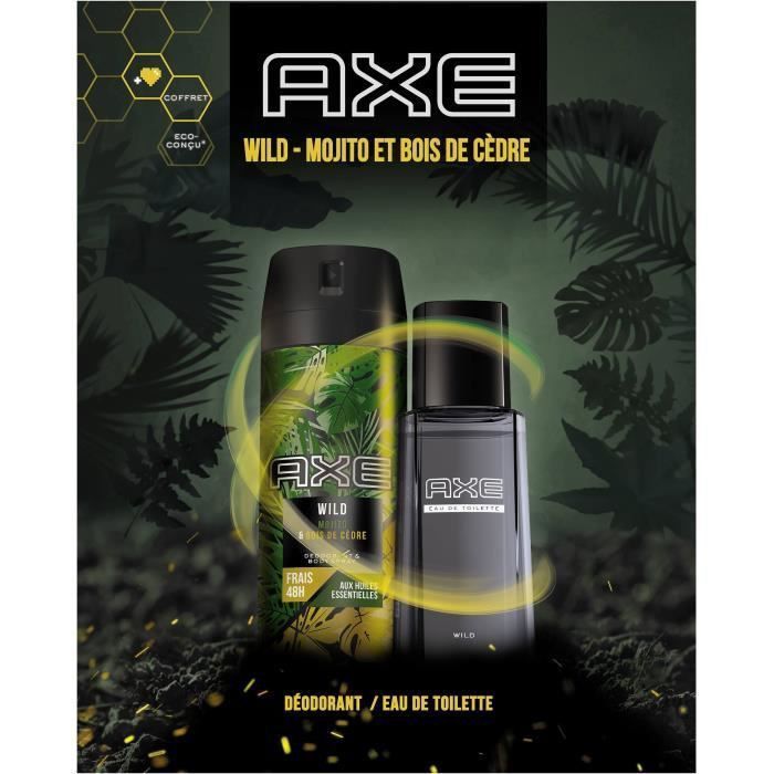 AXE Coffret Eau de toilette et Déodorant Wild - Photo n°1