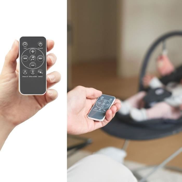 Babymoov Balancelle électrique bébé Swoon Touch - Télécommande incluse - Photo n°4