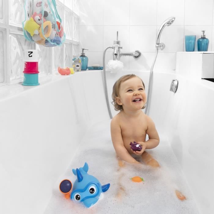 Badabulle Coffret de 8 jouets de bain Rigolo & Co, des la naissance - Photo n°2