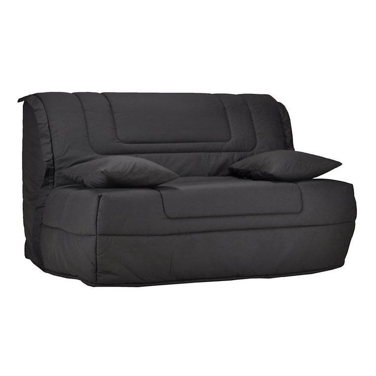 Banquette BZ anthracite 140x190 cm Bultex 12 cm Bounty - Photo n°2