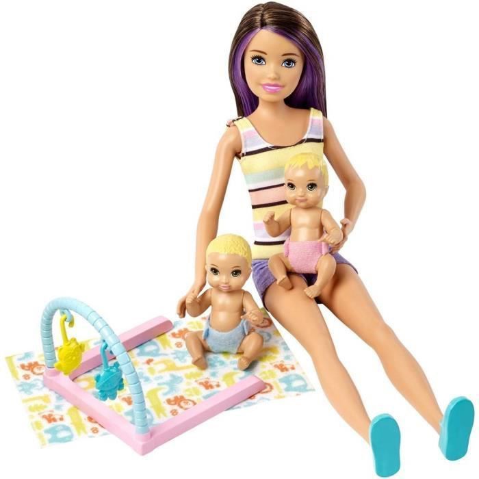 Barbie - Barbie Coffret Skipper La Chambre Des Jumeaux - 3 ans et + - Photo n°1