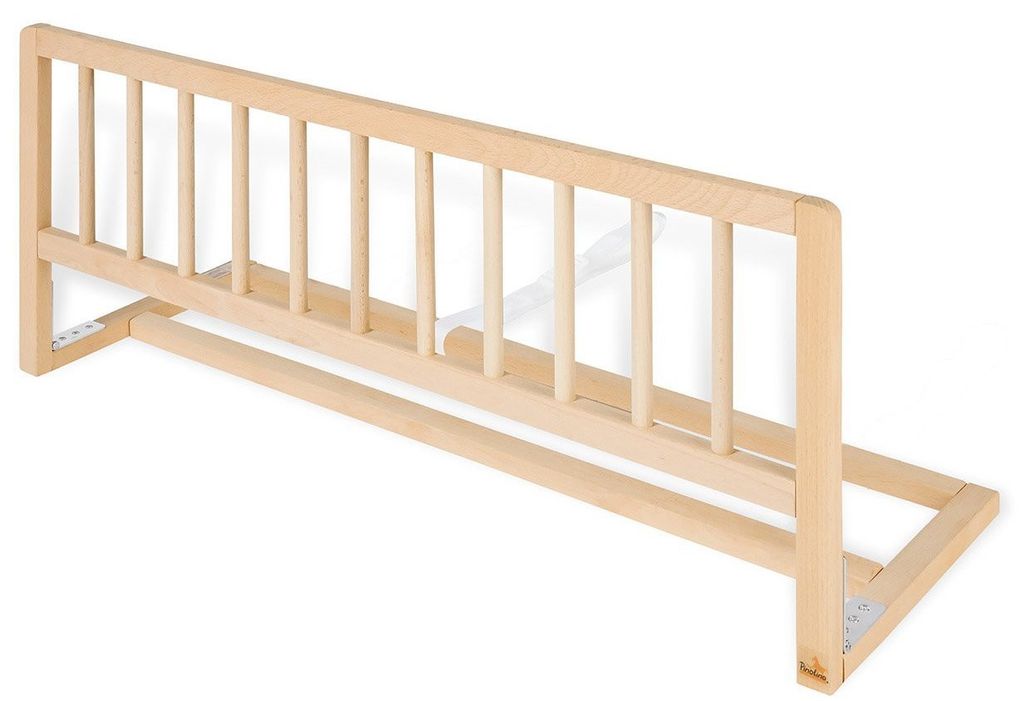 Barrière de protection de lit enfant hêtre clair Comfort - Photo n°1