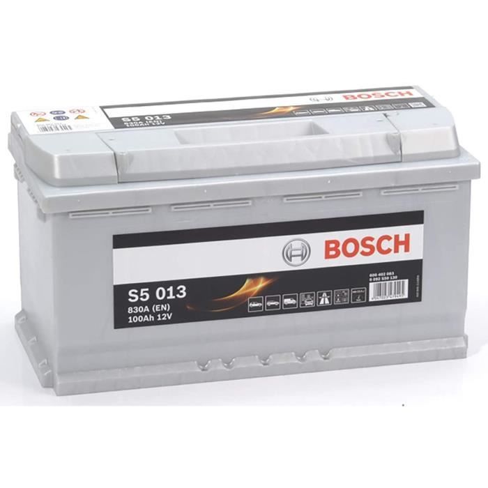 Batterie Bosch S5013 100Ah/830A - Photo n°1