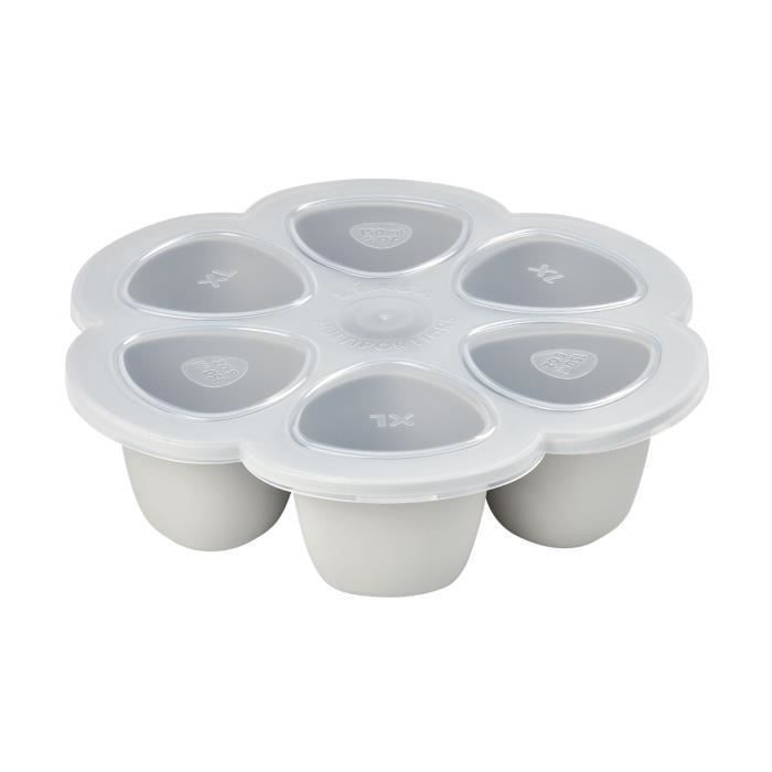 BEABA Multiportions silicone 6 x 150 ml light mist - Photo n°1