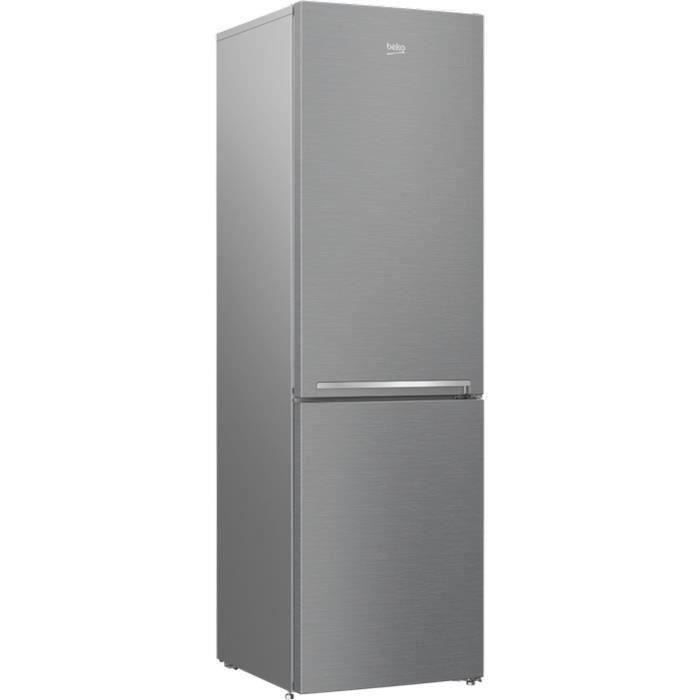 BEKO - RCSA270K30XBN - Réfrigérateur congélateur bas - 262 L (175+87) - Froid statique - MinFrost - Métal brossé - Photo n°1