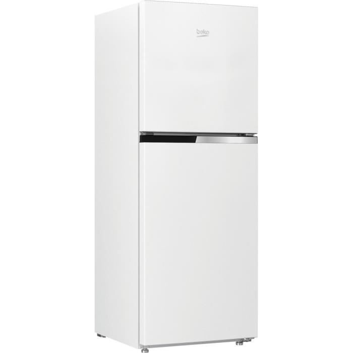 BEKO RDNT231I30WN - Réfrigérateur double porte pose libre 210L (142+68L) - Froid ventilé - L54x H145cm - Blanc - Photo n°1
