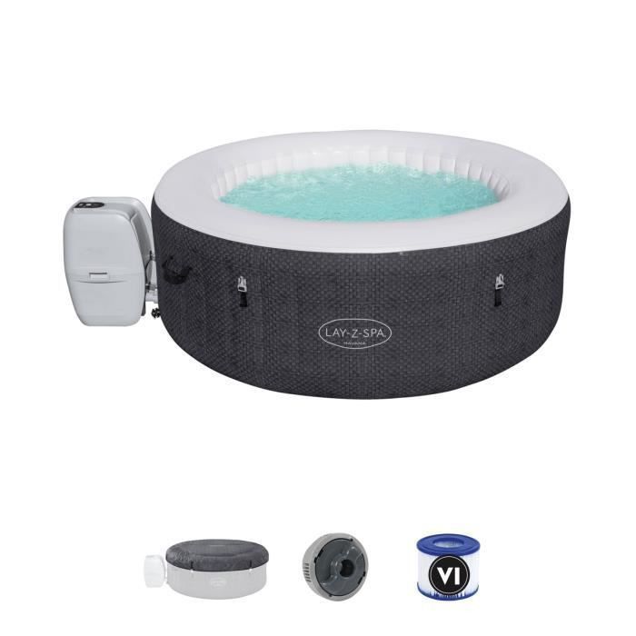 BESTWAY Spa gonflable rond Lay-Z-Spa Havana Airjet - 2 a 4 personnes - 180 x 66 cm - Photo n°1
