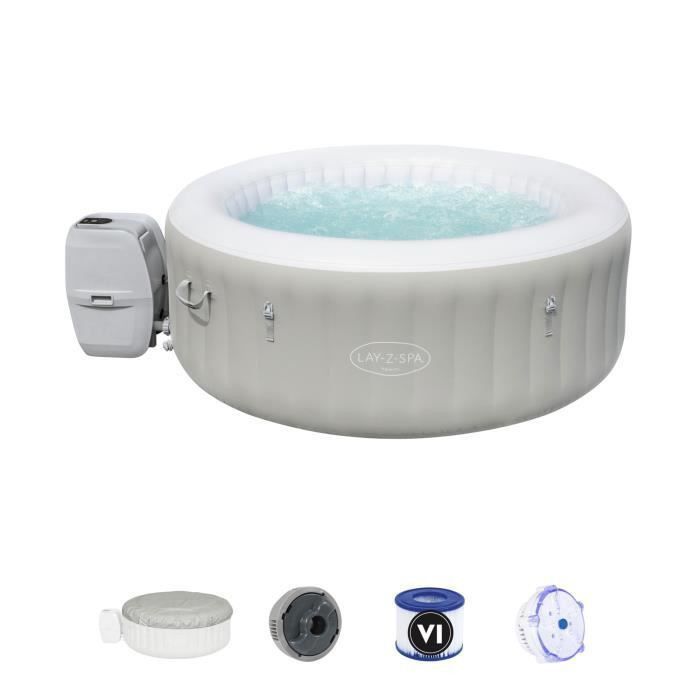 BESTWAY Spa gonflable rond Lay-Z-Spa Tahiti - 2 a 4 personnes - 180 x 66 cm - Photo n°1