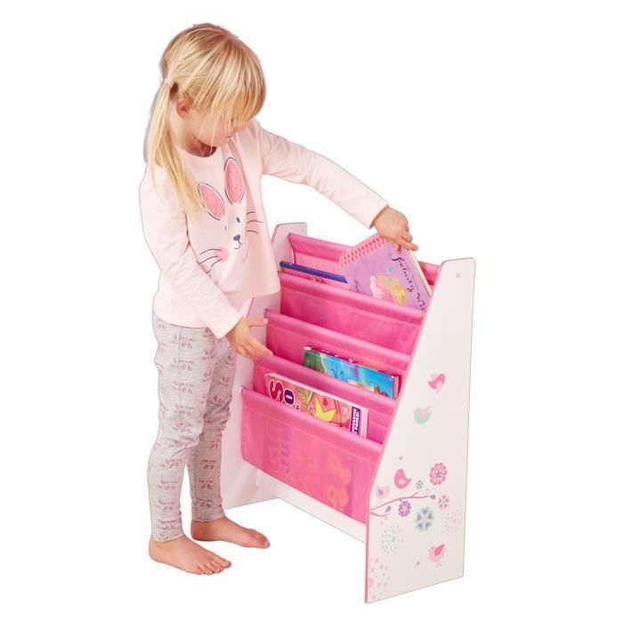 Bibliotheque Enfant Rose Fille HelloHome - Worlds Apart - Photo n°1