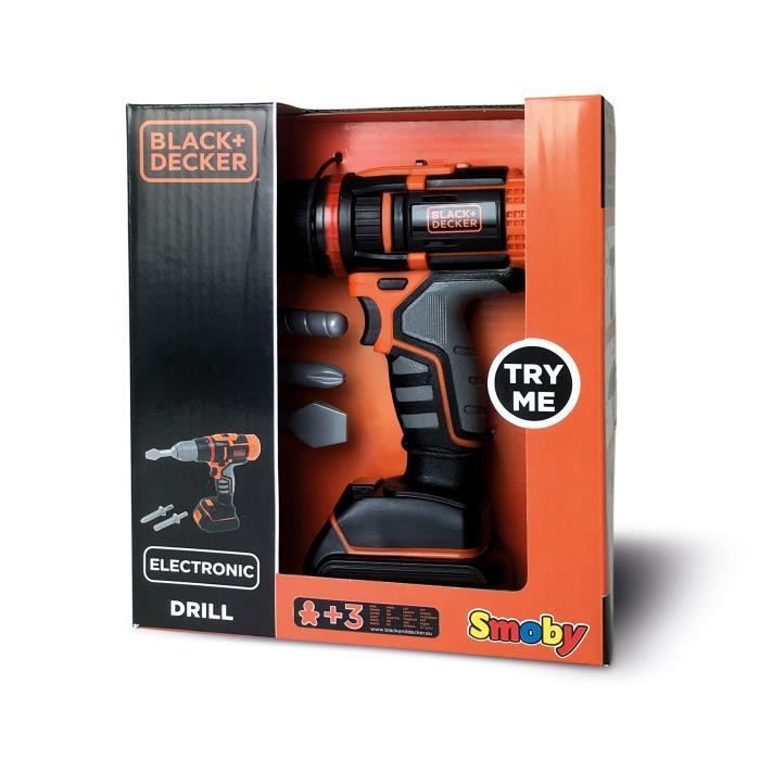 BLACK & DECKER Perceuse Elect. - SMOBY - Photo n°1