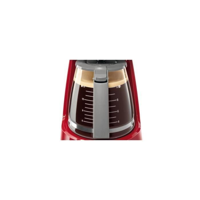 BOSCH TKA3A034 Cafetiere filtre CompactClass Extra - Rouge - Photo n°3