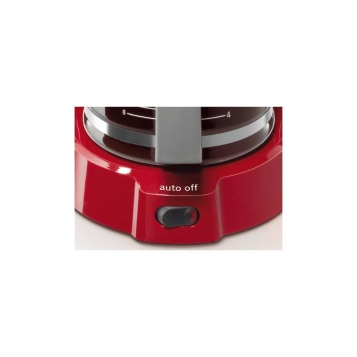 BOSCH TKA3A034 Cafetiere filtre CompactClass Extra - Rouge - Photo n°4