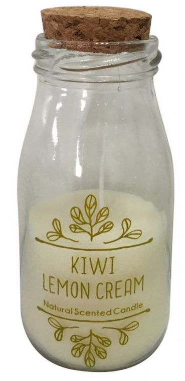 Bougie parfum kiwi & crème de citron Milk 6 - Photo n°1