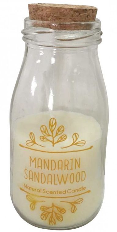 Bougie parfum mandarine et bois de santal Milk 6 - Photo n°1