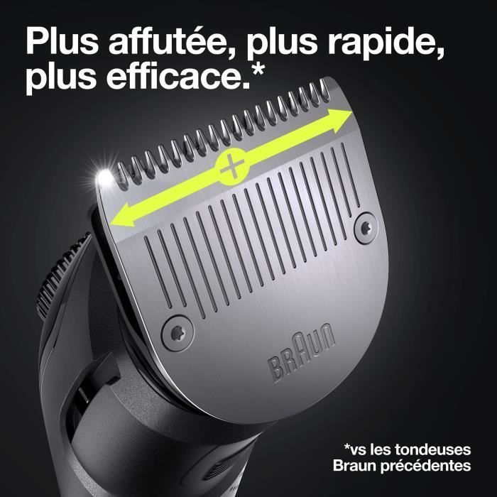 Braun 7 BT7330 Tondeuse a Barbe Pour Homme, Tondeuse Pour Visage, Cheveux - Photo n°5