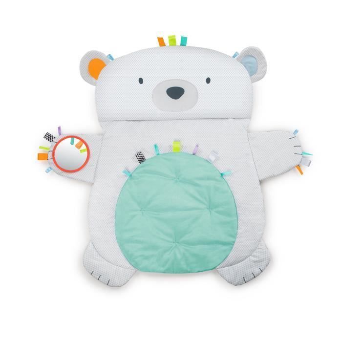 BRIGHT STARTS Tapis d'éveil Ours Polaire Tummy Time Prop & Play - Photo n°5