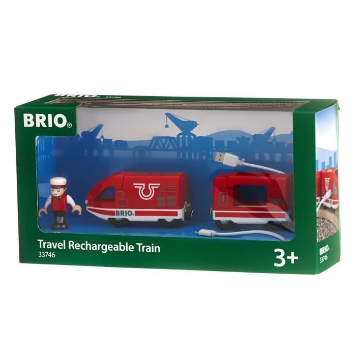 BRIO World - 33746 - Train De Voyageur Rechargeable - Photo n°4