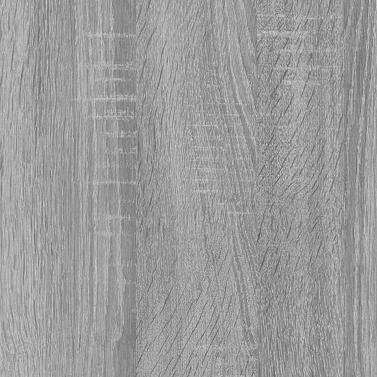 Buffet haut Sonoma gris 69,5x34x180 cm Bois d'ingénierie 3 - Photo n°8