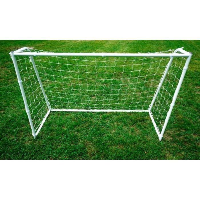 BUMBER Cage de Foot Deluxe L - 180 x 120 x 65 cm - Blanc - Photo n°3
