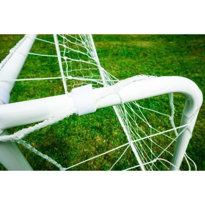 BUMBER Cage de Foot Deluxe L - 180 x 120 x 65 cm - Blanc - Photo n°5