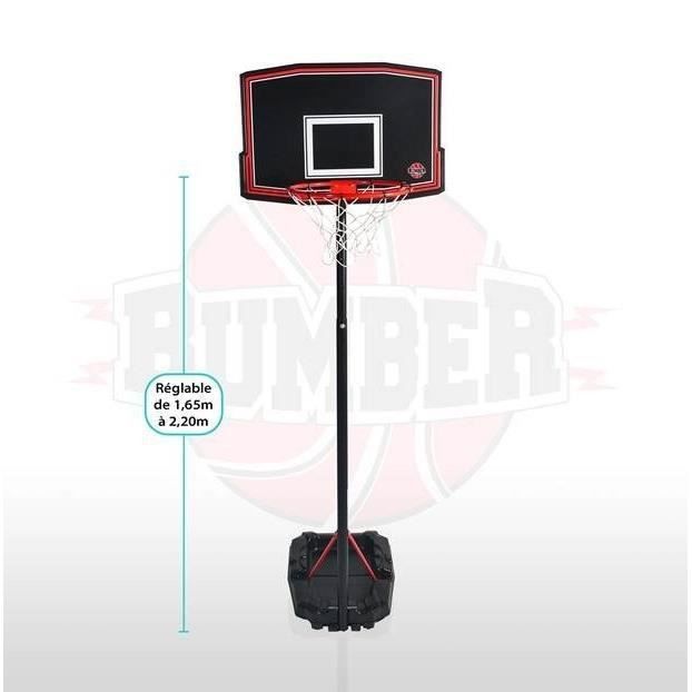 BUMBER Panier de Basket Phoenix réglable - 220 cm Basketball - Photo n°1