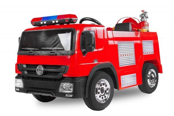Camion Pompier Électrique Enfant 24 volts 2 place (très grand)