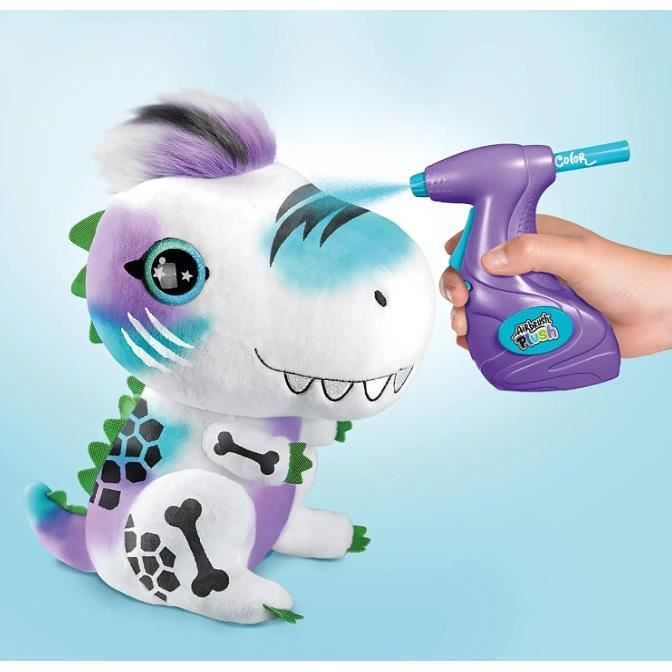 Canal Toys - Airbrush Plush Baril - Peluche Squichy Spray Art avec Feutres  et Pochoirs - Loisirs Créatifs pour Enfant - Dès 6 ans - OFG 266